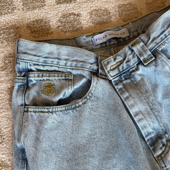 Polar Skate Co. Light Blue Jeans 32/32 - Picture 4 of 5
